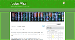 Desktop Screenshot of ancientways.com